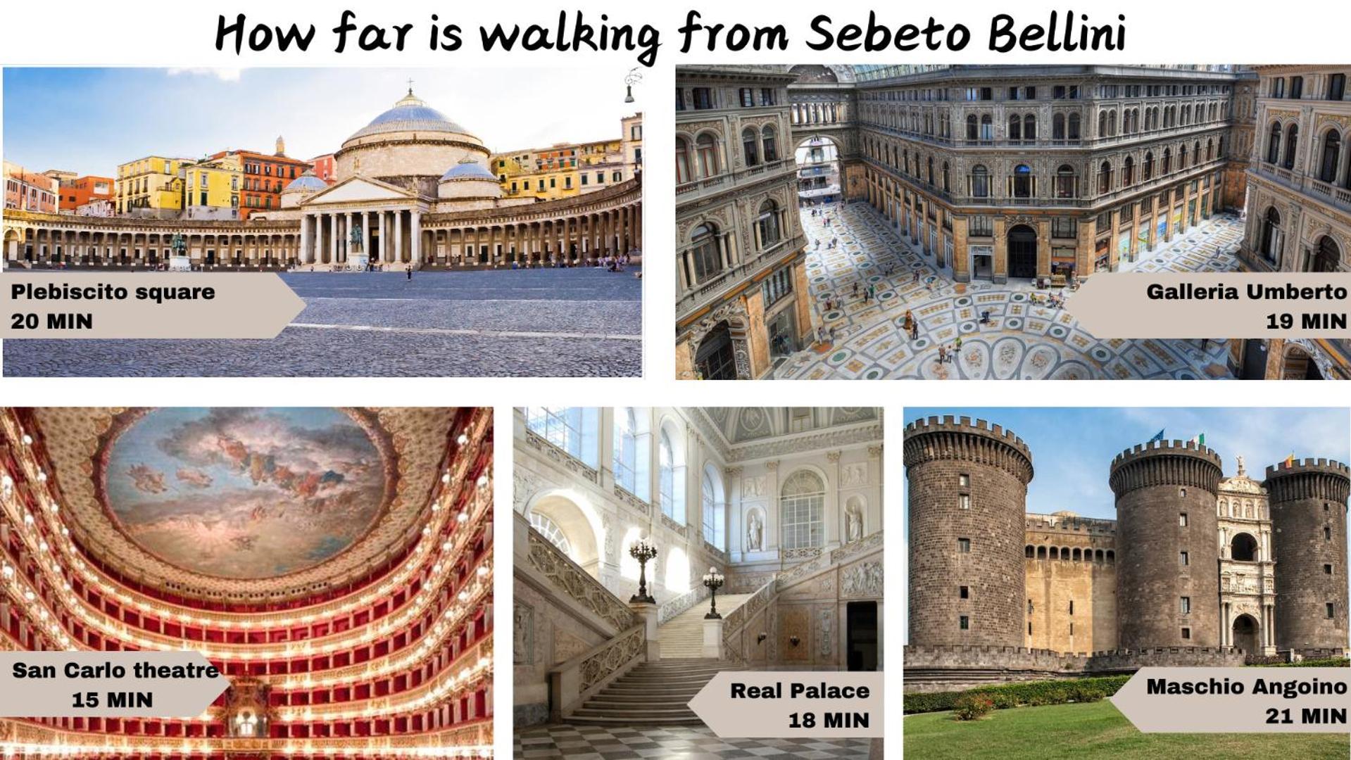 Апартаменты Sebeto Bellini Неаполь Экстерьер фото