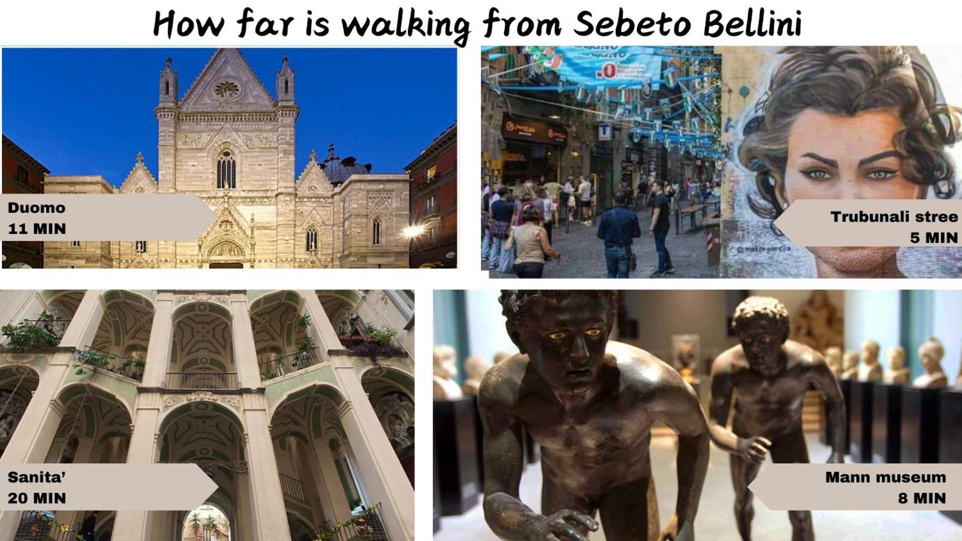 Апартаменты Sebeto Bellini Неаполь Экстерьер фото